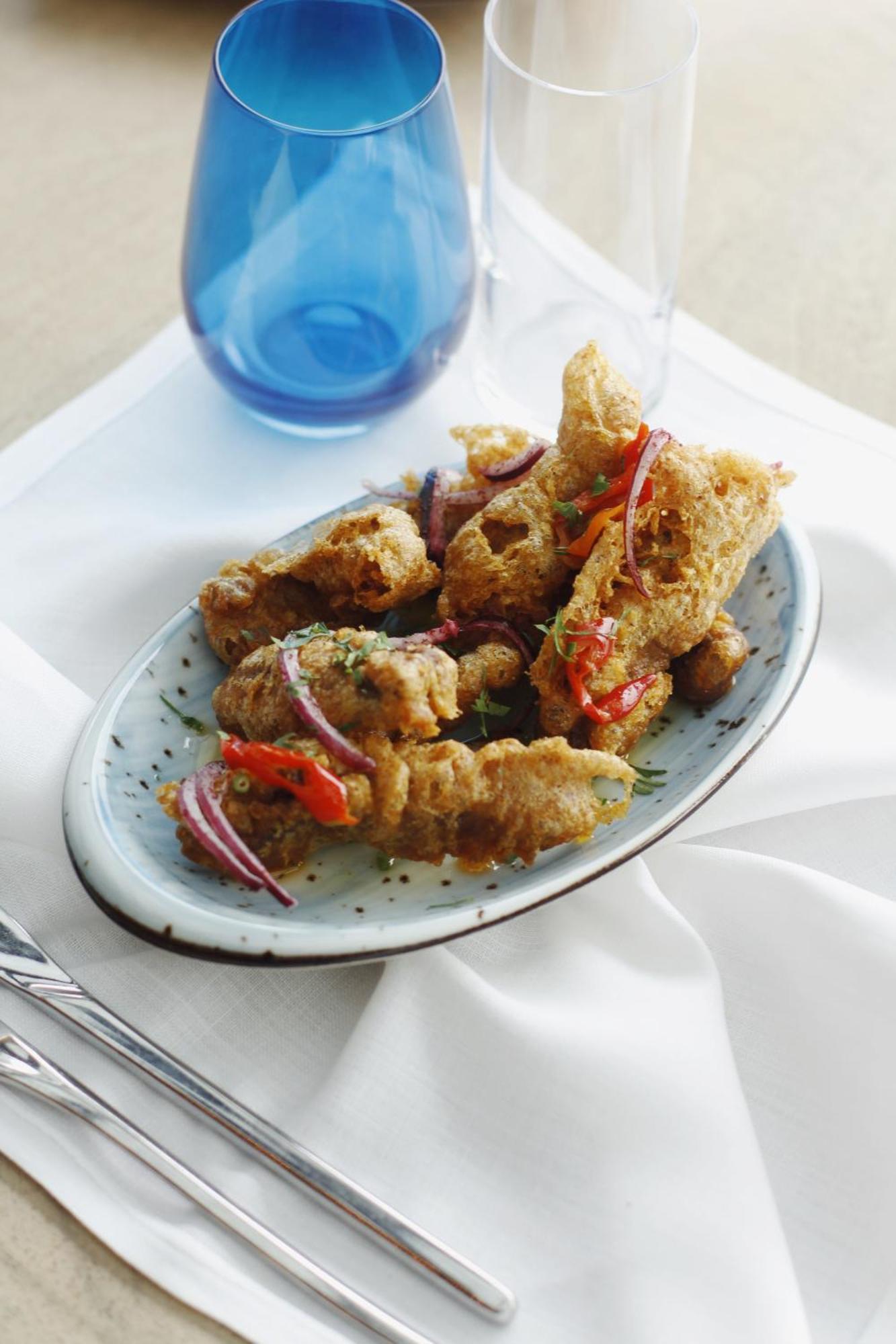 מלון איסטמבול 10 Karakoy מראה חיצוני תמונה A plate of haloumi chips
